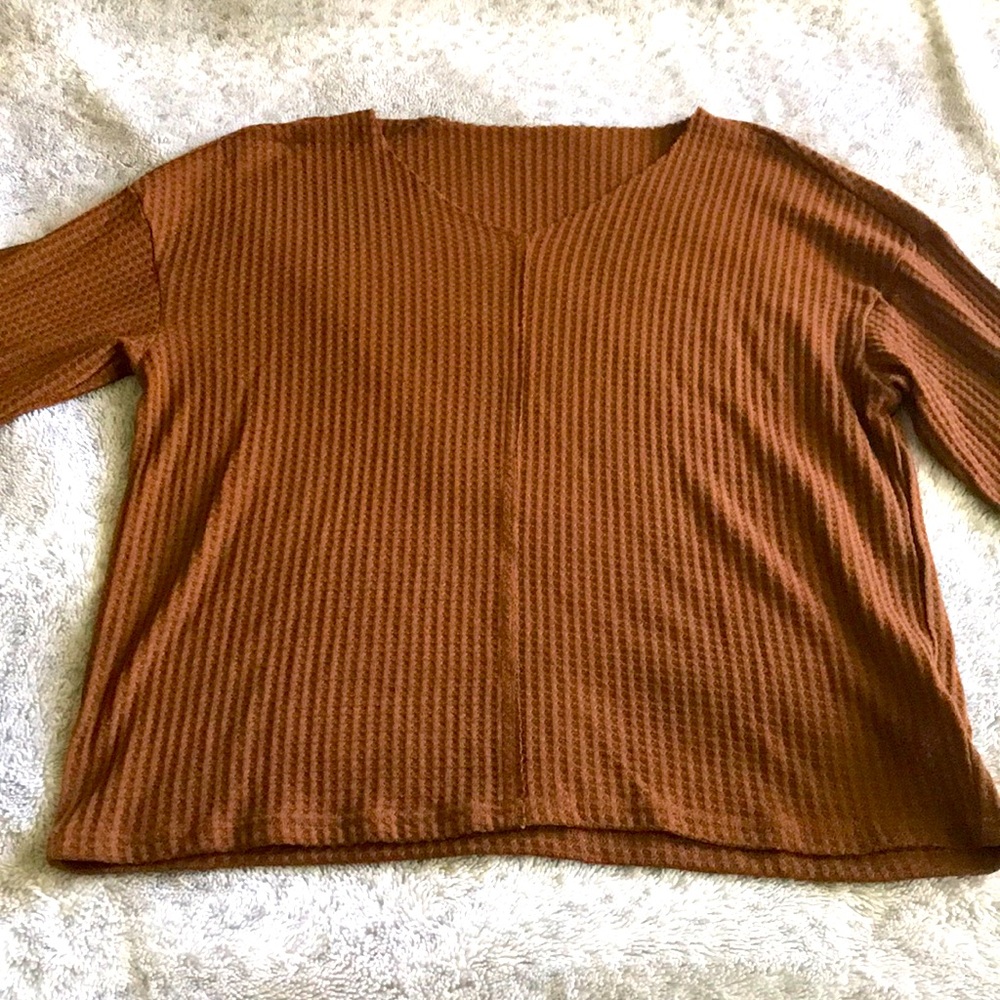Rust orange long sleeve